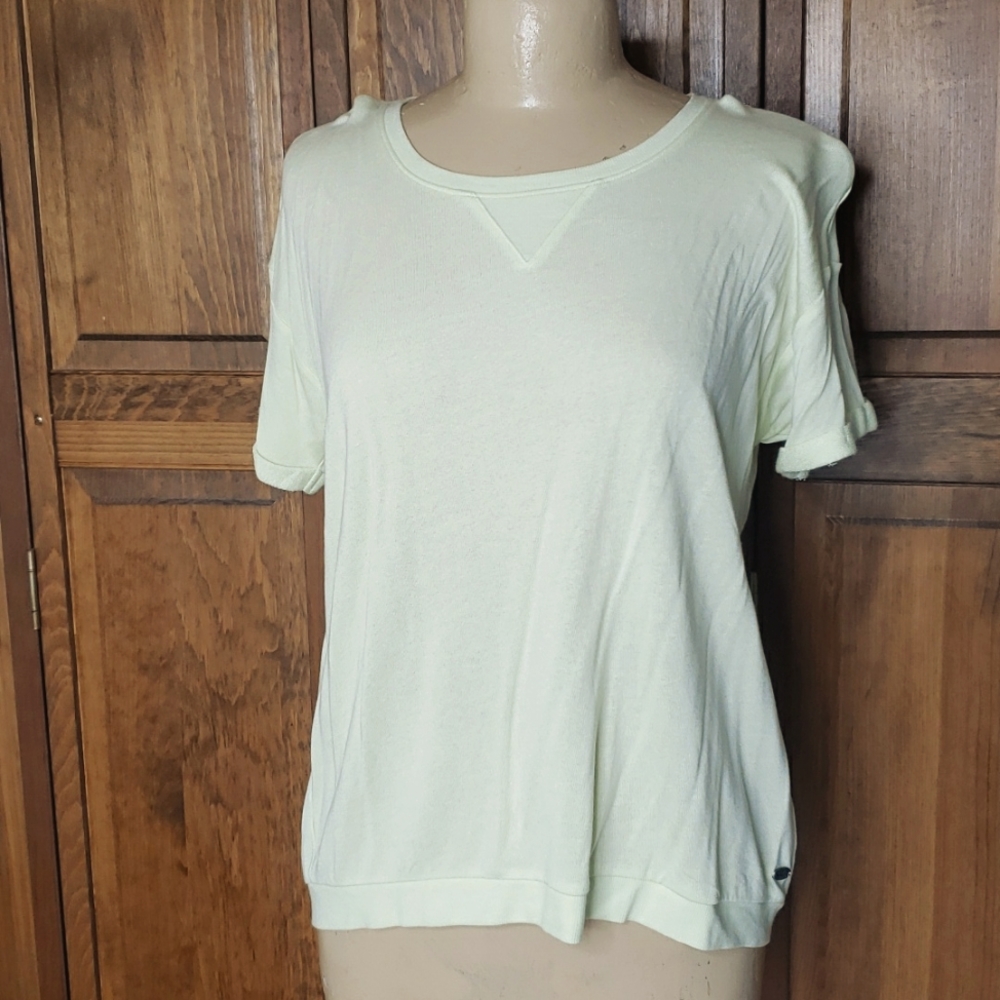 edc by Esprit NWOT Oversized Split Back Short Sleeve T-Shirt Top Sz M